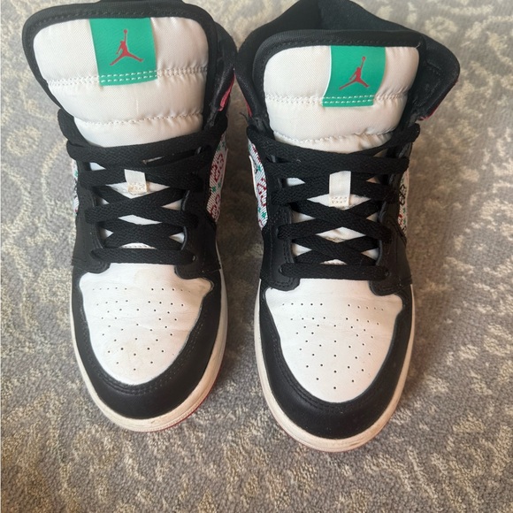 christmas sweater jordans